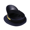 European Navy Captain Hat Black Sailor Carnival Roleplay Costume Accessory