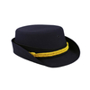 Wholesale Factory Direct Women's Uniform Caps New Style Curled Brim Hat Wide Brim Navy Cap