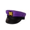 Casual Style Fashion Purple Party Sailor Hats Outdoor Embroidered Navy Captain Hats for Adult