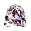 OEM Graffiti Printed Baseball Cap Sunscreen Sunshade Outdoor Cap