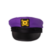 Casual Style Fashion Purple Party Sailor Hats Outdoor Embroidered Navy Captain Hats for Adult