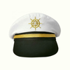 Wholesale New Gold Embroidery Fashion Captain Sailor White Hats Yacht Caps