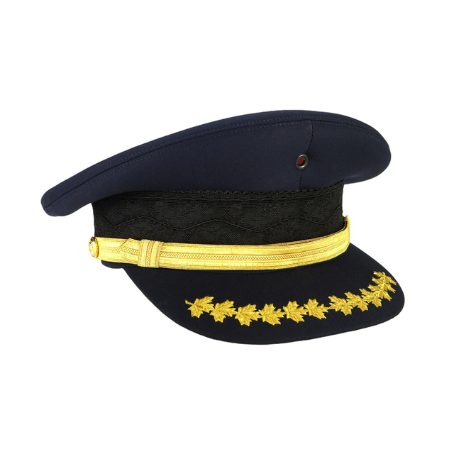 Party Character Pilot Cap New Design Officer Peaked Cap Metal Badge