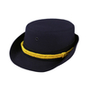 Wholesale Factory Direct Women's Uniform Caps New Style Curled Brim Hat Wide Brim Navy Cap