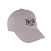 Wholesale Soft Fabric Cream White Color Caps Flat 3D Embroidery Logo Dad Cap Unstructured Baseball Cap