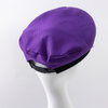 Casual Style Fashion Purple Party Sailor Hats Outdoor Embroidered Navy Captain Hats for Adult