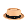 Popular Diamond Pork Pie Hat Wholesale Short Brim Fedora Casual Formal