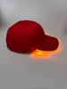 Factory Direct Custom Fluorescence LOGO Apron Outdoor Led Light Cap
