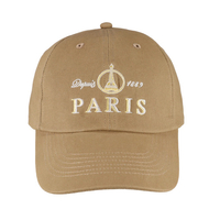 Soft Unstructured Fitted Baseball Cap Custom Embroidery Logo