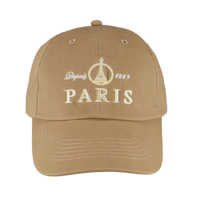 Soft Unstructured Fitted Baseball Cap Custom Embroidery Logo