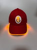 Factory Direct Custom Fluorescence LOGO Apron Outdoor Led Light Cap
