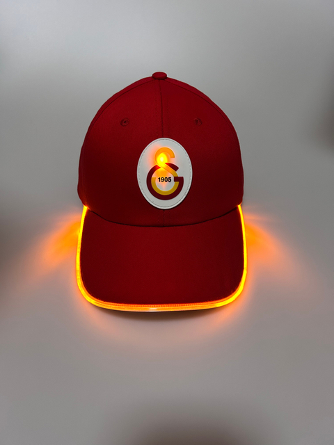 Factory Direct Custom Fluorescence LOGO Apron Outdoor Led Light Cap
