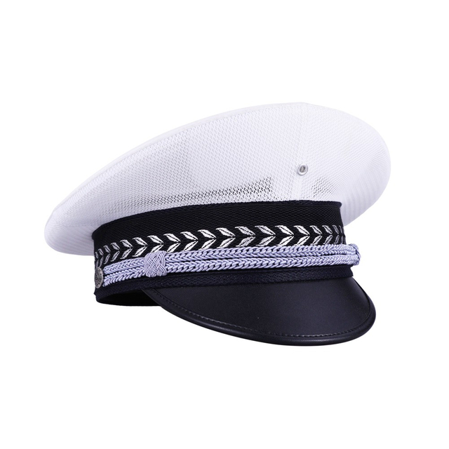 Wholesale Party White Navy Captain Hats Bulk Custom Logo for Events And Promotions