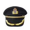 Hot Sale High Quality Casual Style Navy Captain Hat Cotton Embroidery Sailor Captain Caps