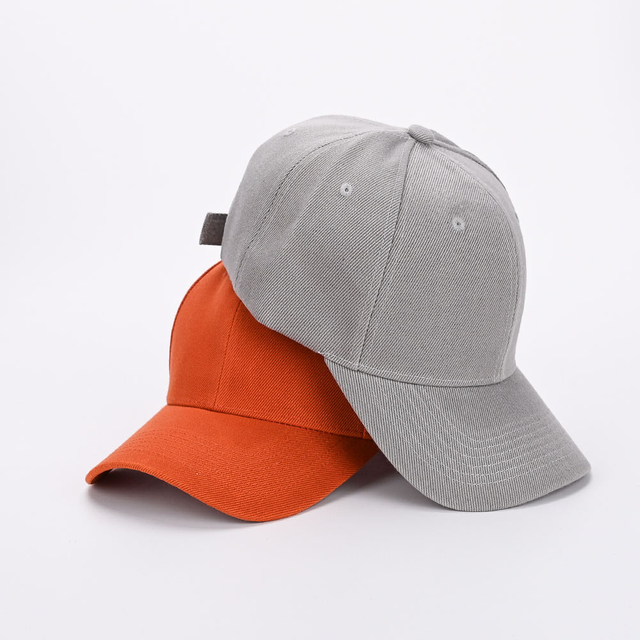 OEM ODM High Quality Solid Color Embroidered Customizable Logo 6 Panel Polyester Baseball Cap Hat Custom Caps Hat for Men Women