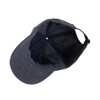 Washed Denim Embroidery Baseball Cap Custom Logo Snapback Cap Curved Roof Dome Sunscreen Peaked Cap