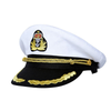 Hot Sale High Quality Casual Style Navy Captain Hat Cotton Embroidery Sailor Captain Caps