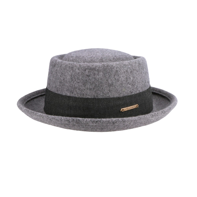 OEM Luxury Designer Wide Brim Fedora Hats Winter Womens Custom Hats