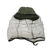 Outdoor 100 Cotton Twill Washed Mosquito Net Hat Prevention Mesh Bucket