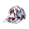 OEM Graffiti Printed Baseball Cap Sunscreen Sunshade Outdoor Cap