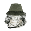 Outdoor 100 Cotton Twill Washed Mosquito Net Hat Prevention Mesh Bucket