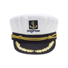 European and American Hat Customized Adults Children's White Navy Cap Captain Sailor Hats